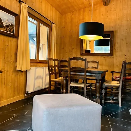 Dağ evi Mont Blanc View Garden 8p *